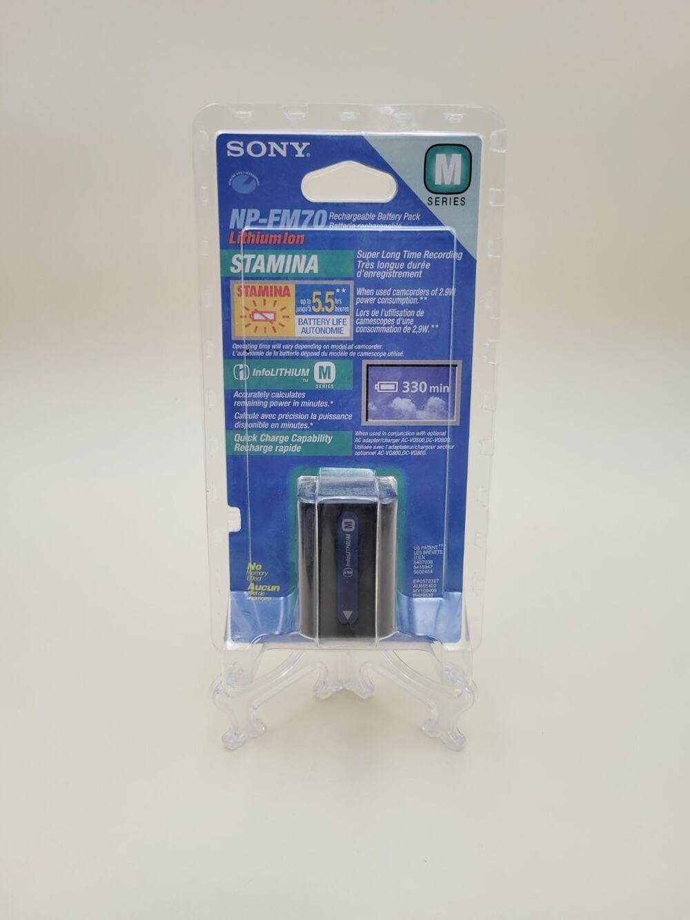 Sony NP-FM70 InfoLITHIUM M Series Rechargeable Battery Pack Handycam 2360m Ah